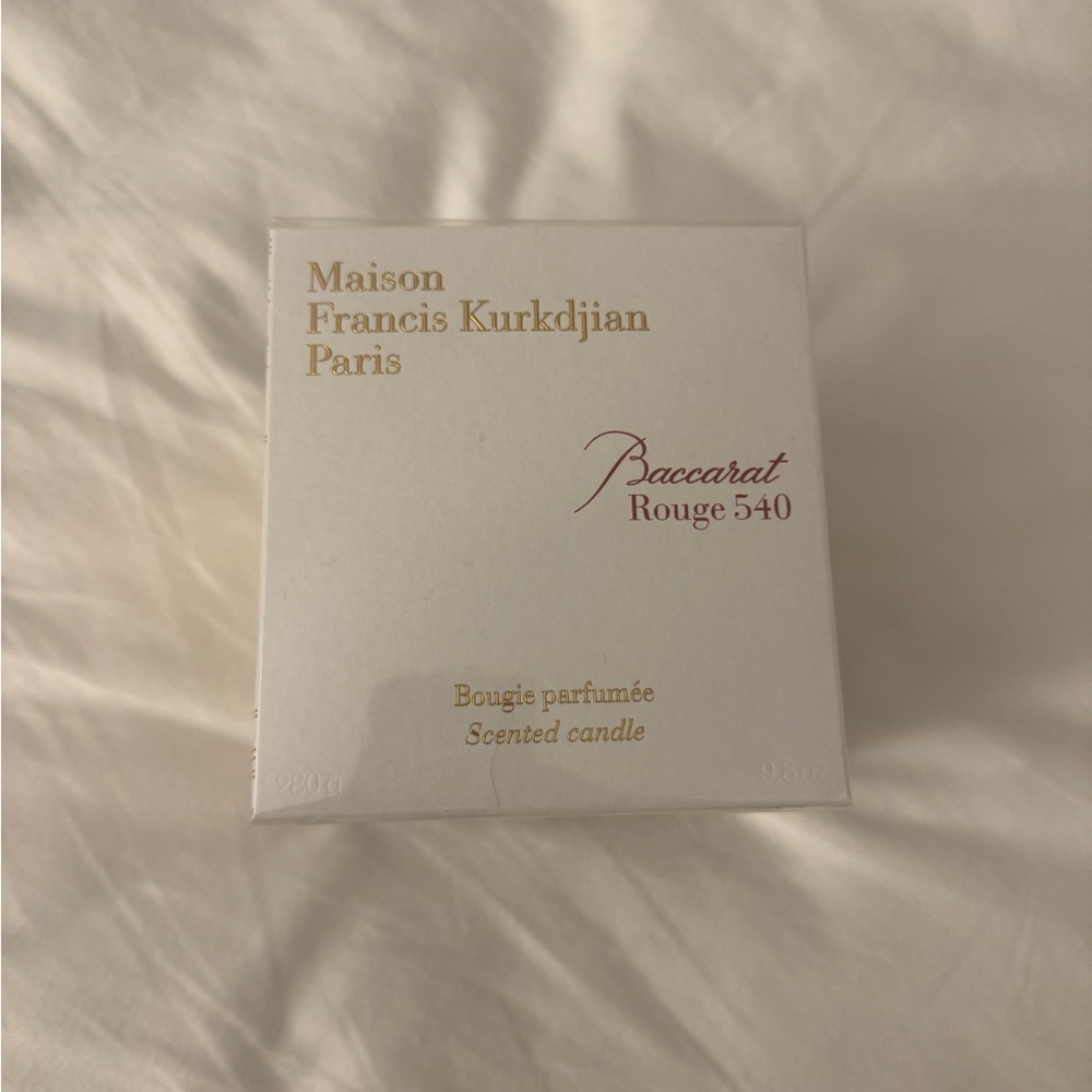 Maison Francis Kurkdjian Baccarat Rouge 540 Candle - White and Red